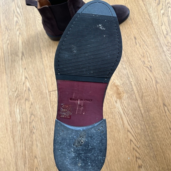 Brown suede Chelsea Boots - Picture 3 of 6